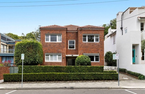 Mosman Apartment | Mosman - BALO1 - The Esplanade - Stylish 2BR Beachfront Apartment Steps from Balmoral Sand