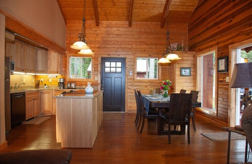 Kalispell Cabin | Mountain cabin just steps away from Ashley Lake