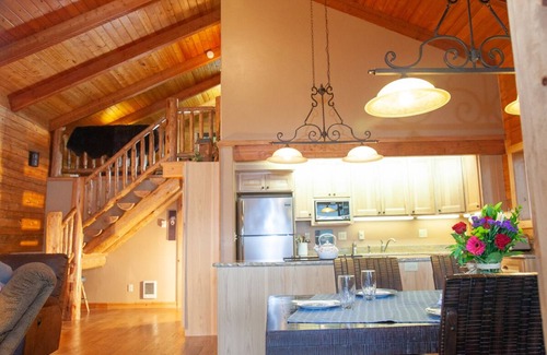 Kalispell Cabin | Mountain cabin just steps away from Ashley Lake