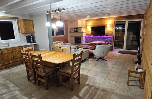 Gerbepal Ski Chalet | New: renovated chalet for rent near Gérardmer mountain view enclosed grounds