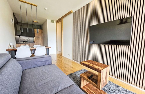 Janske Lazne Apartment | Nice apartment for 4 people with WIFI, TV, balcony and panoramic view