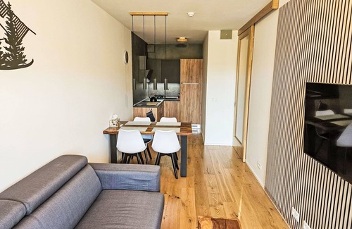 Janske Lazne Apartment | Nice apartment for 4 people with WIFI, TV, balcony and panoramic view