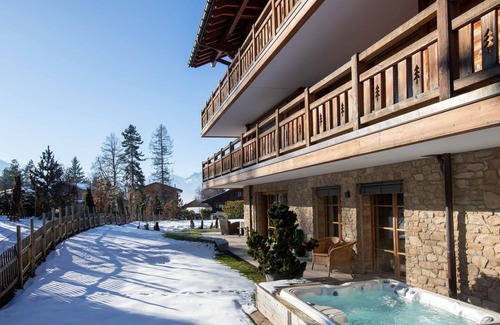 Villars-sur-Ollon Apartment | Nice apartment for 10 guests with WIFI, hot tub and TV