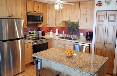 Steamboat Springs Condo | No-joke View, A/C, Remodeled, Free Ski Shuttle, Stocked Kitchen, Super Clean!