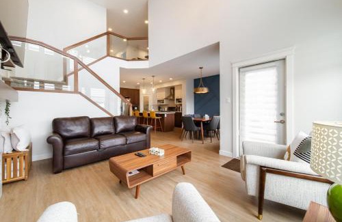 West Edmonton House | Nordic Oasis near West Edmonton Mall with Hot Tub & King Ensuite