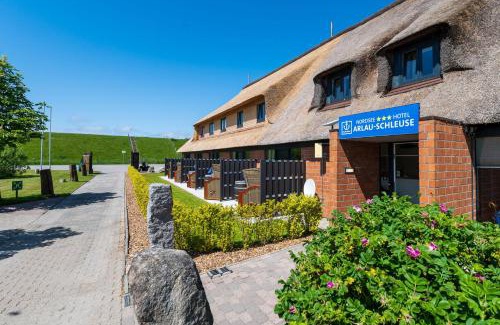 Hattstedtermarsch Hotel | Nordsee-Hotel Arlau-Schleuse