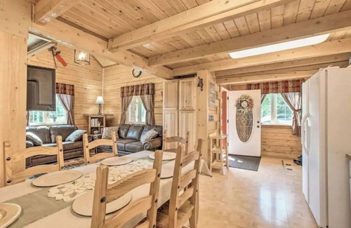 North Pole Cabin | Northern Lights Escape: Authentic Log Cabin with Private Sauna Experience