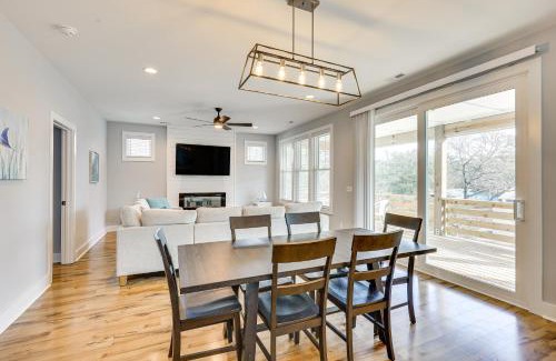 Tranquil Harbour House | Oak Island Coastal Home with Covered Deck!
