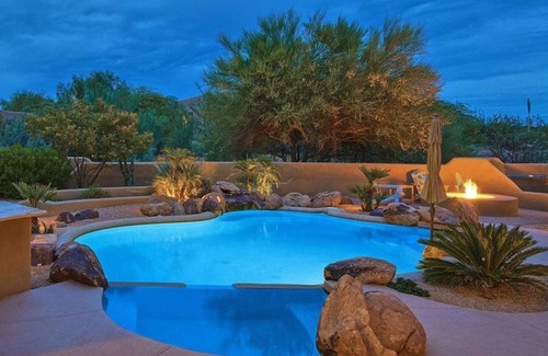 Pinnacle Peak House | Oasis In The Desert Near Prestigious Boulders with Heated Pool, all on One Floor