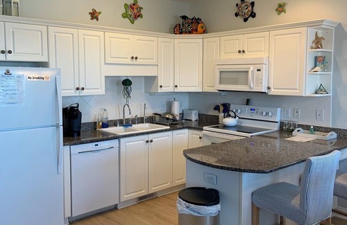 Indian Beach Condo | Ocean Club B301-Corner, Top Floor Oceanfront Condo