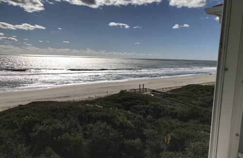 Indian Beach Condo | Ocean Club B301-Corner, Top Floor Oceanfront Condo