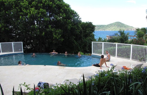 Cabes Point Villa | Ocean Front Villa Lush Property with Private Beach and Lagoon