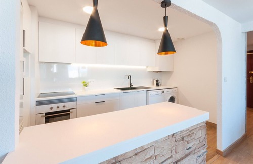 Grau i Platja Apartment | Ocean view condo located steps from the beach. Free WIFI