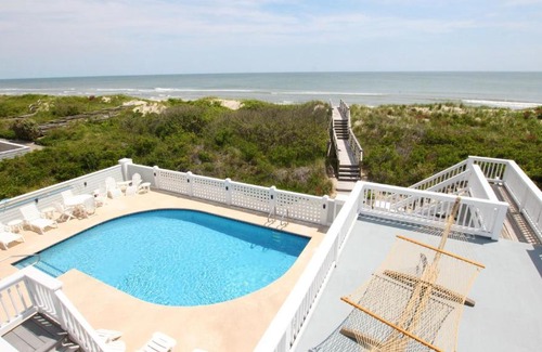 Pine Island House | OCEANFRONT, 9 BRs, Private Pool, Theater Rm, Rec Rm, Ocean Views, PI134, Heavenly Dayz