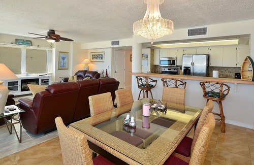 Daytona Beach Shores Condo | Oceanfront Condo-Non-Driving Beach-Pool-Free Wifi/Parking-Bikes-Beach Equipment.
