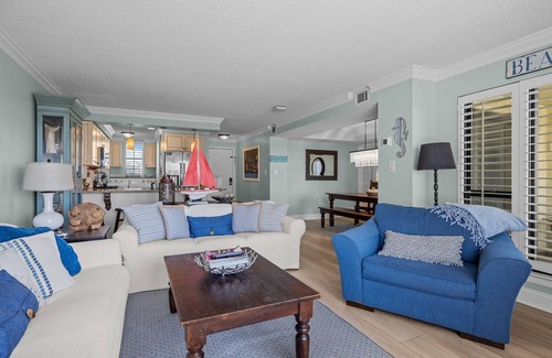 Salter Path Condo | Oceanfront! Private Beach Access. Prime location, building A-main pool & complex