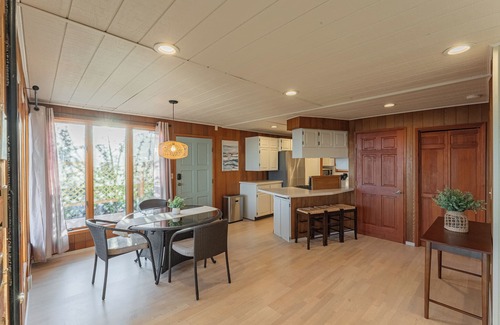 Birch Bay Cottage | Oceanside Retreat ~ Private Beach in Quaint Seaside Town