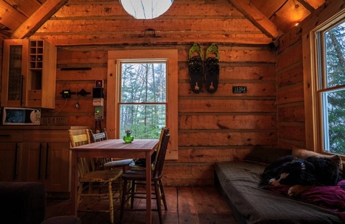 Labelle Cabin | Off the Grid log Cabin in 100 Acres