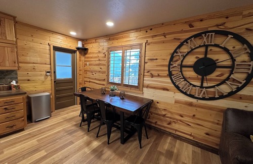Christopher Creek Cabin | Once Upon a Creek: Newly Renovated Cozy Cabin In The Pines w/Patio Play Area