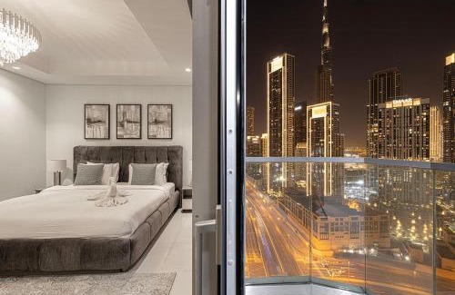 Downtown Dubai Apartment | Paramount Midtown Hotel - Luxury Apartments & Infinity Pool with Burj Khalifa View