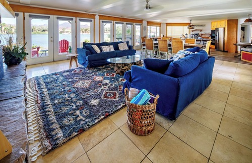 Parker Strip House | Parker Paradise! 7BR, 14 beds, waterfront, beach, private dock, sleeps 16