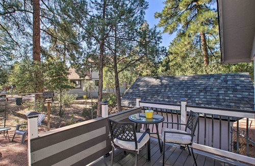 Payson Cottage | Peaceful Deck + Fire Pit: Payson Home!