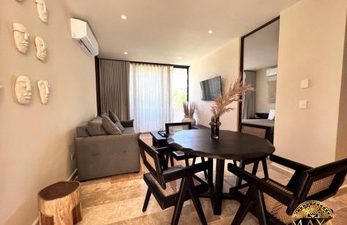 Ek Balam Village Apartment | Peregrina Tulum 302B 1-Bedroom Luxury Condo