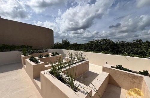Ek Balam Village Apartment | Peregrina Tulum 302B 1-Bedroom Luxury Condo