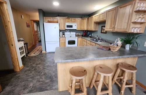 Park Rapids House | Pontoon rental available! Sat.-Sat. in the summer months.