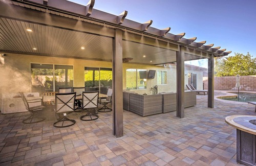 Indio Cottage | Pool & Game Room: Pet-friendly Indio Retreat