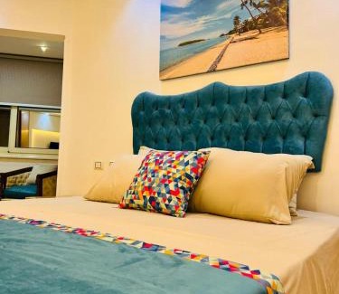 Al Mamsha El Seyahi Hotel | porto view red sea