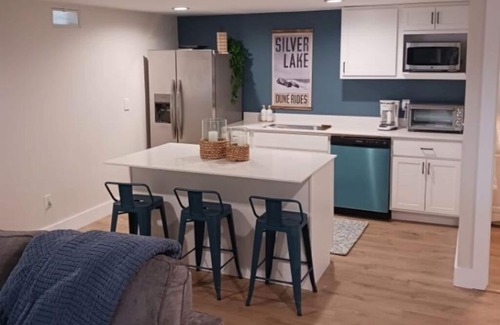Silver Lake House | Private Beachfront on Silver Lake: Amazing Views, Pontoon Boat, Kayaks