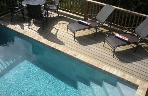 Estate Carolina Cottage | Quaint Studio Cottage with private pool overlooking beautiful Coral Bay