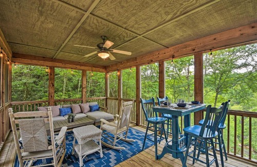 Sapphire House | Quiet Riverfront Escape with Deck and Fly Fishing!