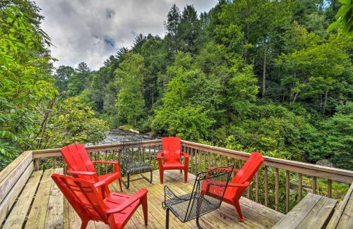 Sapphire House | Quiet Riverfront Escape with Deck and Fly Fishing!