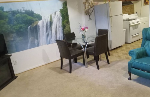 Forest Park Apartment | Quite cozy two bedroom one bath private leisure get a way.