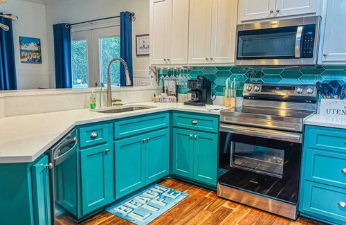 Savannah Beach House | Relax and Unwind: Spacious 3-Suite Home in Tybee Island, Short walk to beach!
