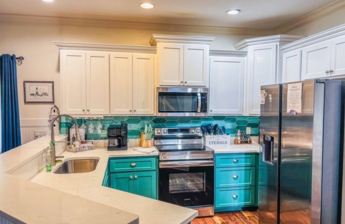 Savannah Beach House | Relax and Unwind: Spacious 3-Suite Home in Tybee Island, Short walk to beach!