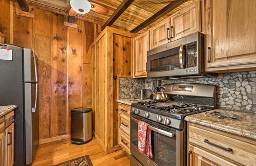 Ruidoso Cabin | Relax with peaceful river views and wildlife sightings. A perfect retreat.