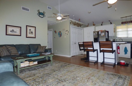Bay St Louis House | Relaxing Waterfront Getaway with Fenced in Pet Friendly Property