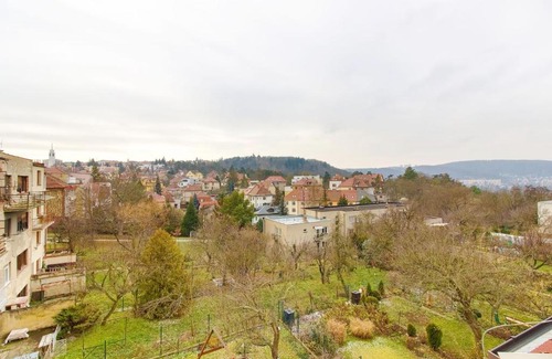 Brno Apartment | Retro Apartment with a View