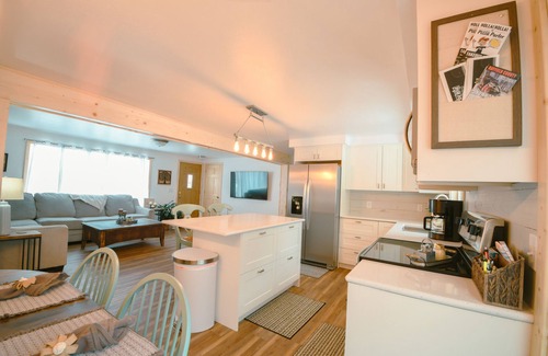 Iron River House | Ride your ATVs and snowmobiles directly from the house!