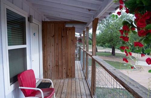 Kerrville Cabin | River View Deluxe King Cabin near Downtown #23
