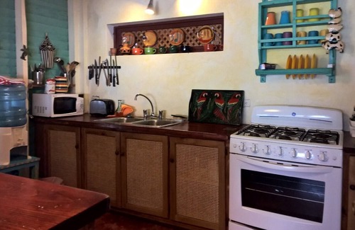 Las Terrenas Cottage | Robinson Crusoe Caribbean Syle Cottage, Simple Living 2 Minute Walk from Beach