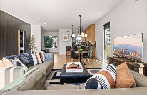 Historic Filipinotown House | Rooftop 3BR/2.5BA Home with DTLA Views - Steps from Echo Park & Dodger Stadium!