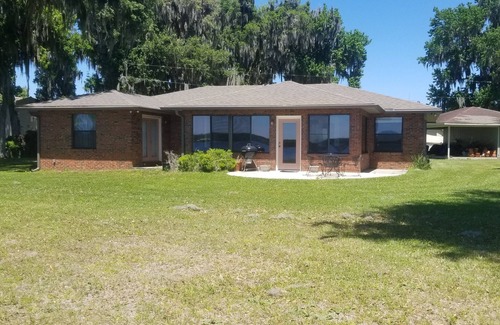 Putnam Hall House | Santa Fe Lake - Dock with Swimming Area and Stunning Sunsets
