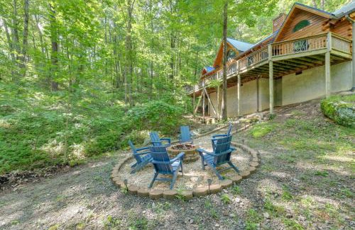 Sapphire House | Scenic Blue Ridge Cabin Rental with Resort Amenities