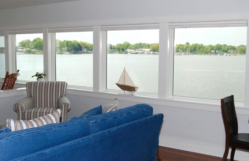 Mystic - New London Apartment | Seaside Getaway! Short walk to town and 180 degree water views.
