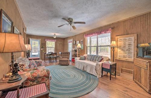 Indian River House | Secluded Indian River Retreat with Fire Pit!