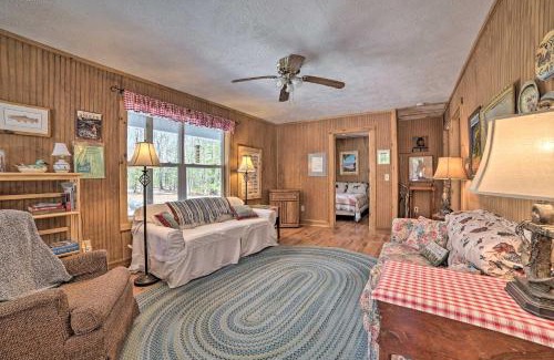 Indian River House | Secluded Indian River Retreat with Fire Pit!